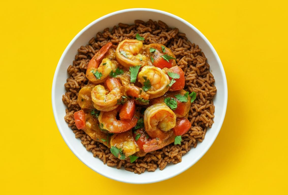 Curry Shrimp Rice